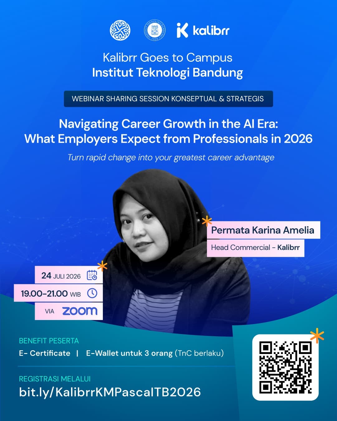 [Webinar Sharing Session Konseptual dan Strategis] Navigating Career Growth in the AI Era: What Employers Expect from Professionals in 2026